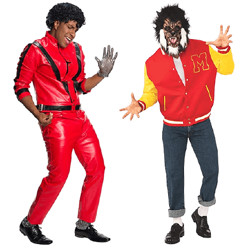 Charades Men S Michael Jackson Thriller Jacket Red Black X Large